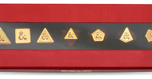 Ultra Pro – Tour à Dés D&D 50e Anniversaire, Rangement 40 Dés, 3 Rampes, Fermeture Magnétique, 9,5 X 8,5 X 15 Cm