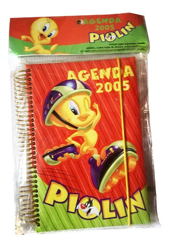 Agenda Cuaderno Piolín Año 2005