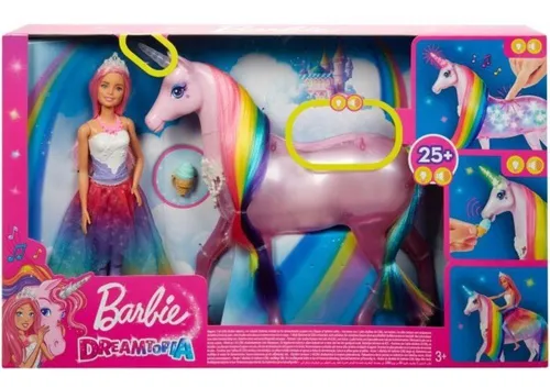 Barbie unicornio luces magicas on sale