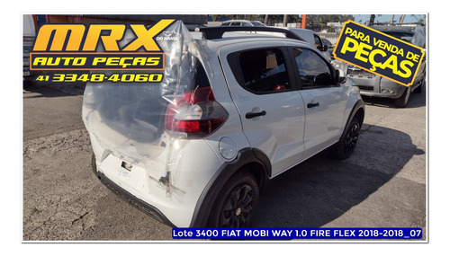 Sucata Fiat Mobi Way 1.0 Fire Flex 1.0 2018 Pecas