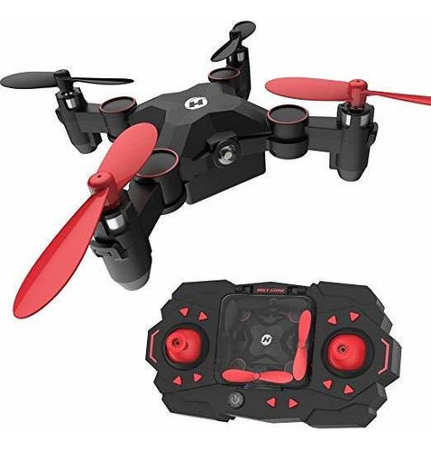 Piedra Santa Hs190 - Mini Dron Nano Rc Plegable Para Niños, 