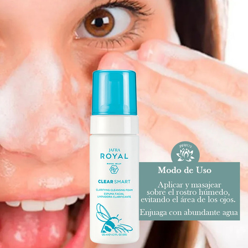 Tonico+espuma Facial Jafra Clear Smart Aclarante Anti-acne