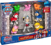 Comprar Paw Patrol Rescue Knights Pack X8 Fig Dragon Sharif Express