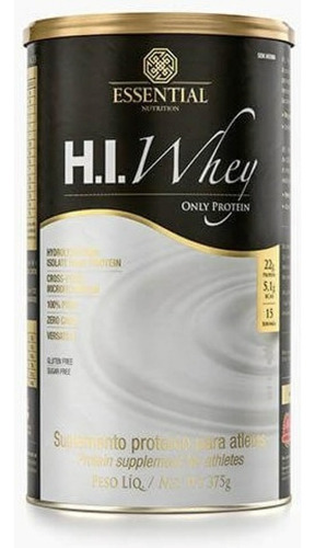 H.i. Whey 375g - Essential Nutrition Sabor Sem Sabor