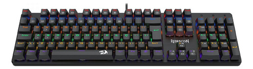 Teclado Mecânico Gamer Redragon Valheim Rainbow, Switch Brow