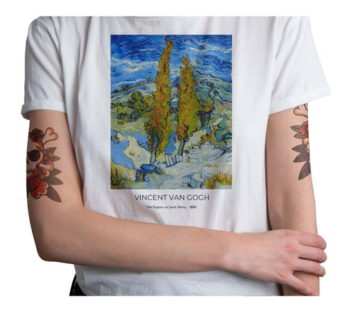 Polera Van Gogh Vincent Obra Arte Artista Hombre Mujer 2