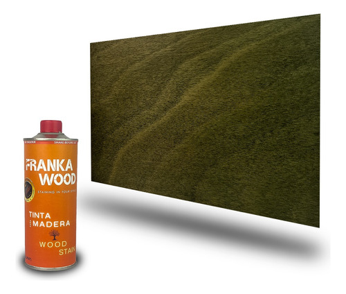 Tinta Color Verde Tabaco 500ml Franka Wood Verde