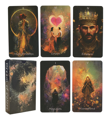 Cartas Tarot Sueños En Colores 