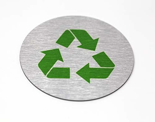 Letreros De Reciclaje De Metal | Rec Trash Pen