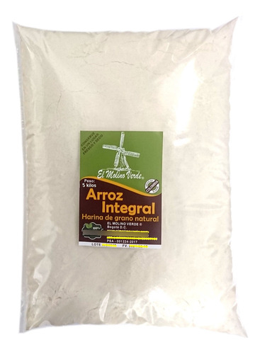 Harina De Arroz Integral 5 Kg - Kg a $14200