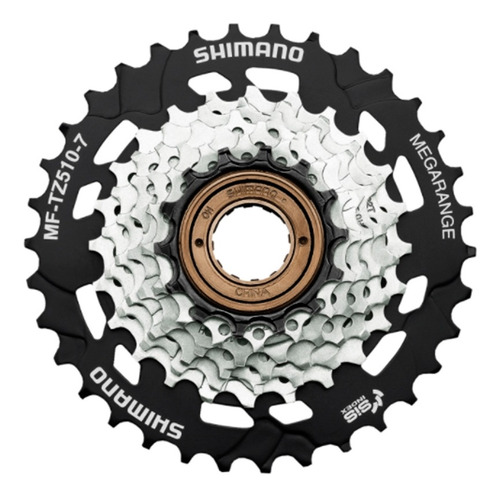 Kit De Transmissão Shimano Tourney 3x7 Velocidades