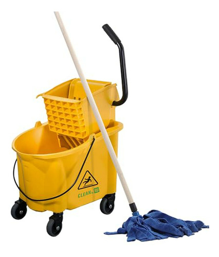 Cubo Mop Industrial 38 Quart Compatible Con .