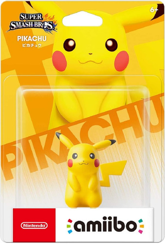 Amiibo Pikachu Super Smash Bros Serie Nuevo Y Sellado