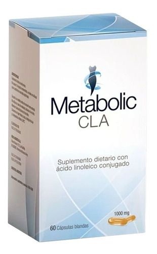 Metabolic Cla Suplemento Dietario Cla 1000mg X 60 Un