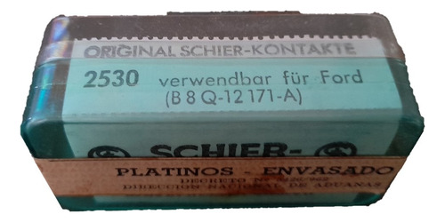 Platino Distribuidor Aleman Schier Kontakte Ford F100 57/66