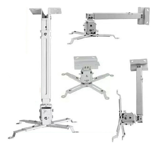 Soporte Proyector Techo Extensible 30-60cm