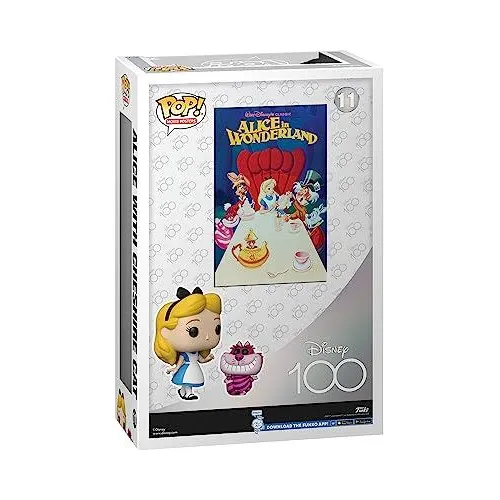 Funko Pop! Movie Poster: Alice With Cheshire Cat Alice In