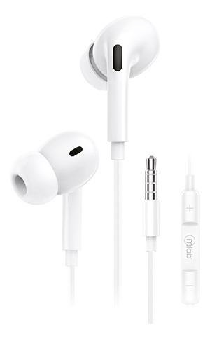 Audífonos Mlab In Ear Con Cable Jack 3.5mm Manos Libres 8976