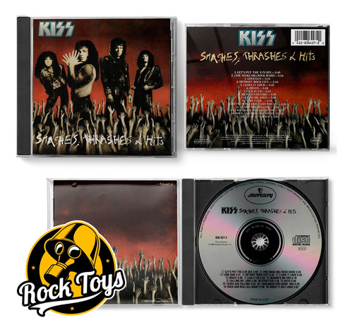 Kiss - Smashes Thrashes And Hits 1988 Cd Vers. Usa (Reacondicionado)