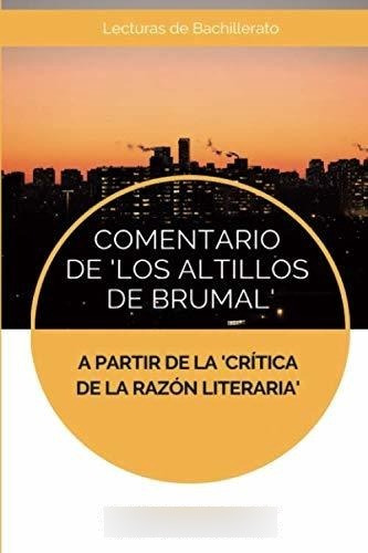 Comentario De Los Altillos De Brumal A Partir De La Crítica 