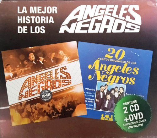 Ángeles Negros - La Mejor Historia Slipcase Dvd + 2 Cds