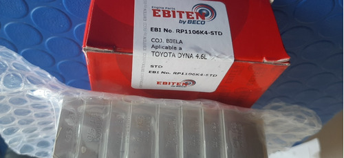 Concha De Biela Toyota Dina 4.6 Hino 500 Std 010 25mm 28mm