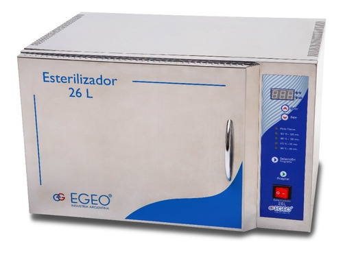 Estufa Esterilizadora Egeo 26 L Acero Inoxidable Premium