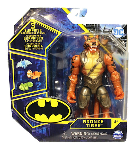 Figura Bronze Tiger Batman Dc Cómics Muñeco Juguete 