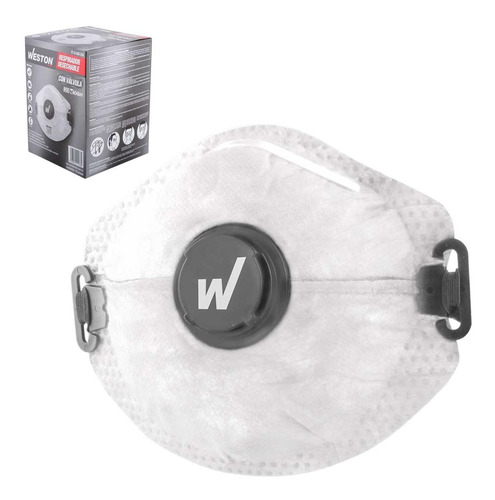 10 Respirador C/valvula  N95 Certificado Cdc  Weston 