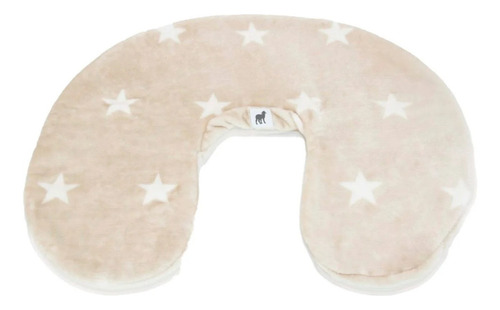 Funda Para Cojin De Lactancia - Súper Suave - Nap Beige Estrellas