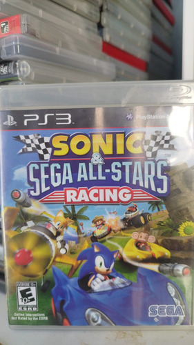 Sonic Sega All Stars Racing Ps3 Mídia Física 
