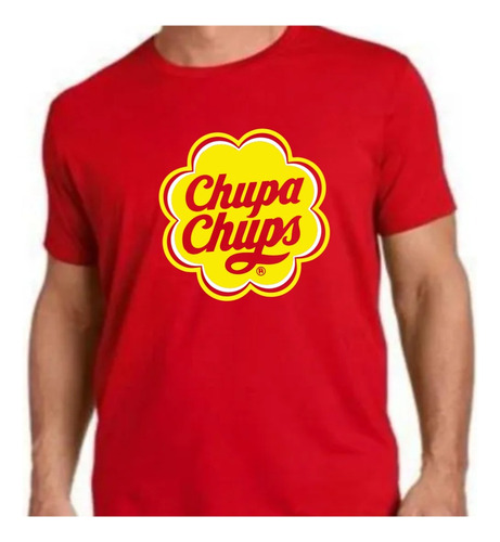 Remera Chupa Chups Retro Golosinas Chupetin Fiesta