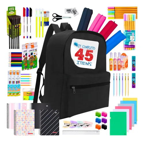Material Escolar Kit Completo Ensino Médio Faculdade Atacado