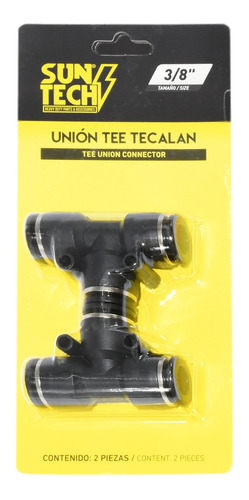 Blister Union Tee Tecalan 3/8 PuLG