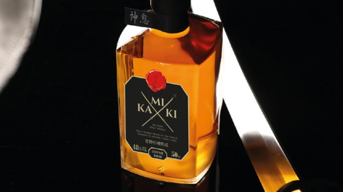 Imagen 3 de 7 de Whisky Japones Kamiki Intense Wood 500ml En Estuche 48%alc