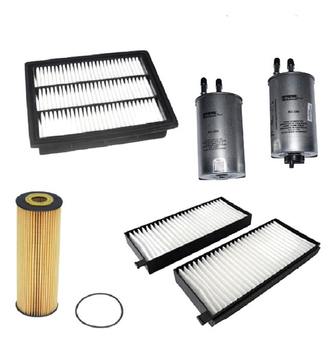 Kit Filtro Ssangyong Actyon Kyron Diesel Todos