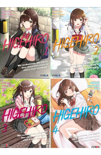Manga, Higehiro Pack Vol.1/2/3/4 / Ivrea