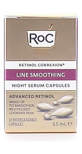 Capsulas Nocturnas De Retinol Serum X10 Unidades Roc - Ifans