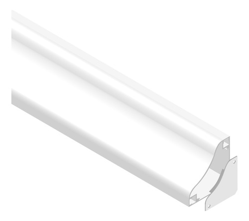 Perfil De Aluminio Esquinero Bidireccional 6,9x6,9cm X 2m