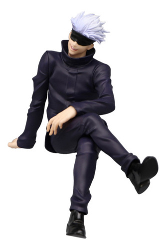. Modelo De Boneco De Brinquedo Satoru Gojo, Versão Sentada,