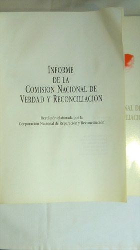 Informe De La Comisión Nacional De Verdad Y Reconciliación (Usado)