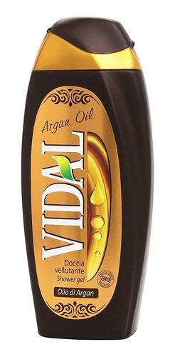 Gel De Ducha Vidal Aceite De Argan 250ml Nutre La Piel Febo