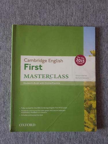 Cambridge English First Masterclass - Student's Book + Onlin