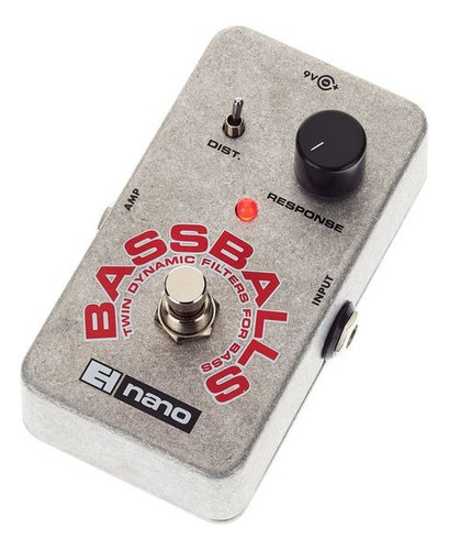 Pedal Electro-harmonix Nano Bass Balls Twin Dynamic + Cable