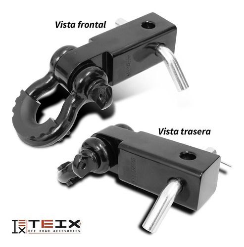 Receptor Cople Con Grillete Shackle De Tiron 4x4 Off Road
