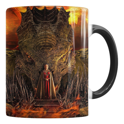 Taza Mágica House Of The Dragon Rhaenyra Targaryen 