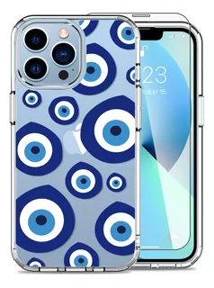 Funda Luhouri Case Para iPhone 13 Pro-blue Circles