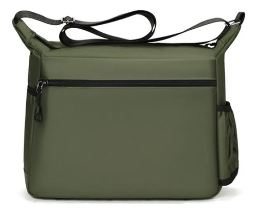 Bolso Bandolera Multibolsillos De Gran Capacidad A La Moda
