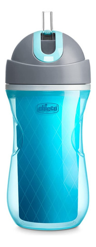 Vasos Pitillo Chicco 9 Oz New Azul