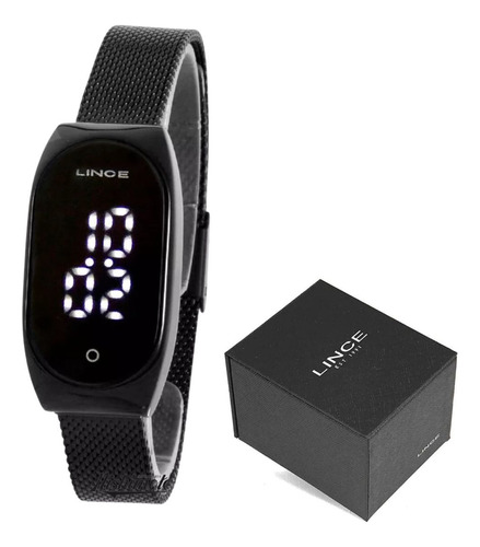 Relogio De Pulso Lince Feminino Digital Led Original+ Brinco